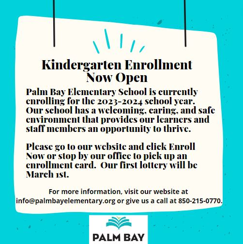 Palm Bay Elementary School Tuition Free Public Charter School